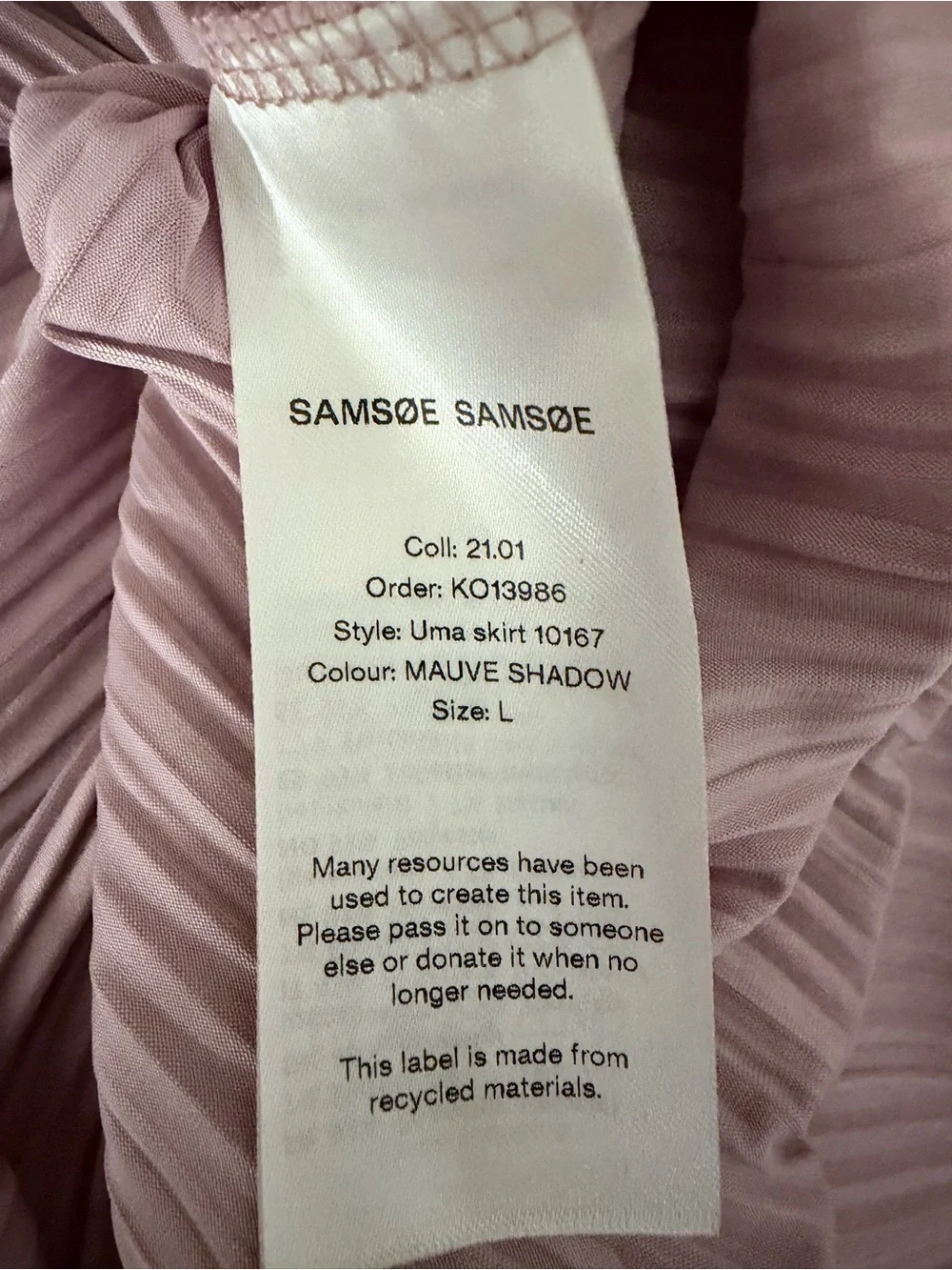 Samsoe Samsoe questions leave